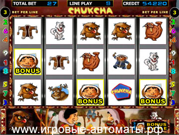 Игровой автомат chukcha